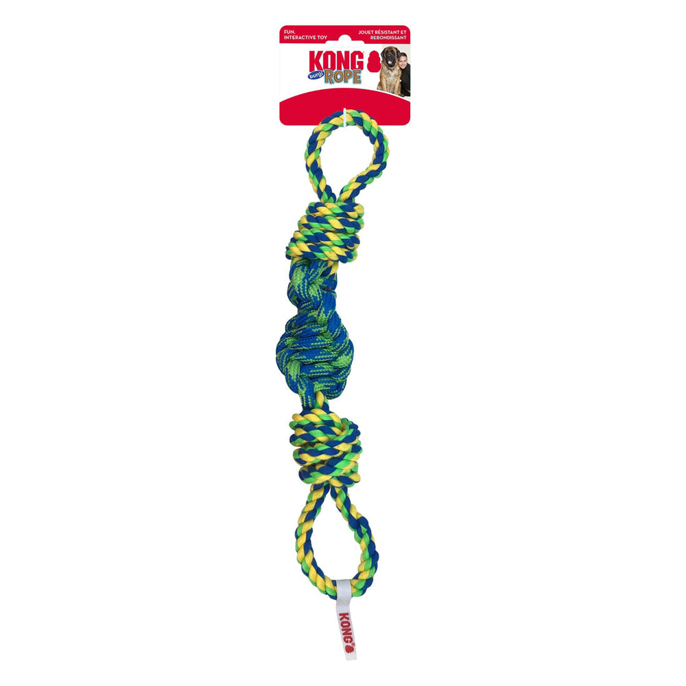 KONG Rope Bunji Dog Toy Assorted 1ea/SM - Pet Store X