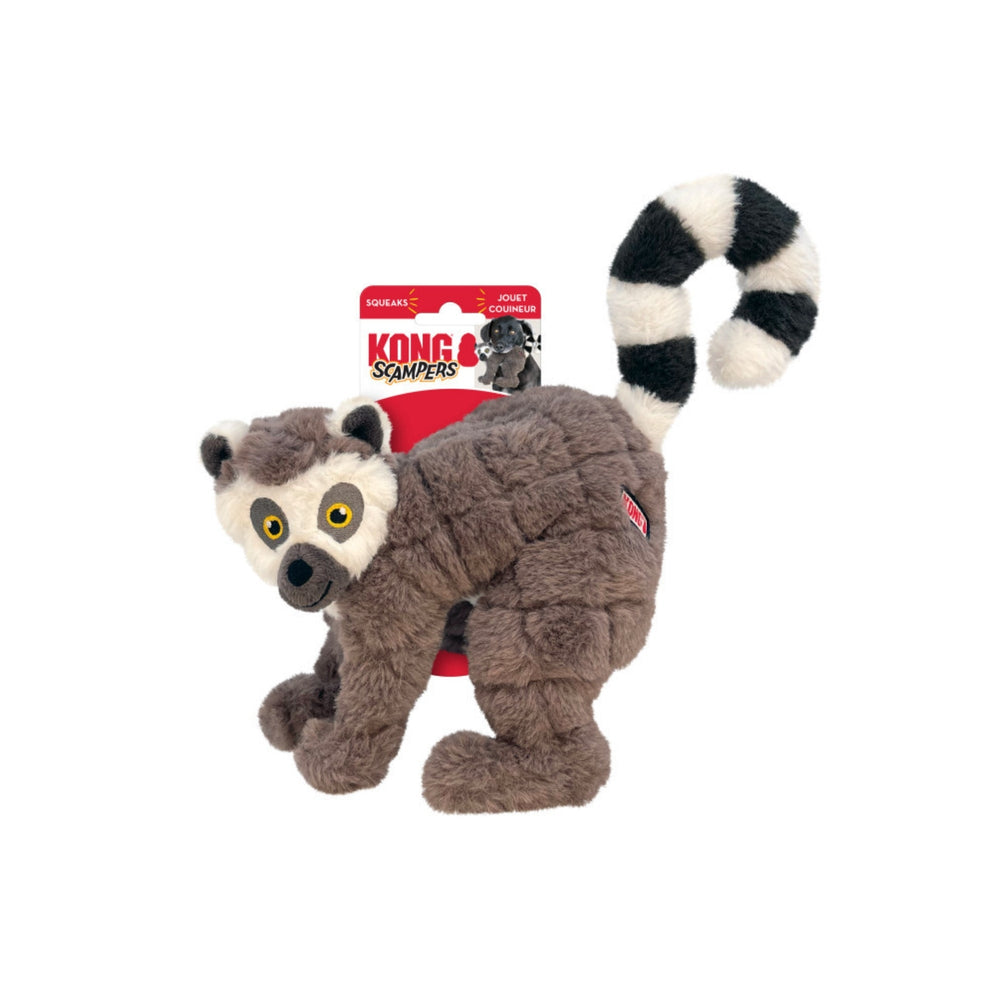 KONG Scampers Dog Toy Lemur, 1ea/MD - Pet Store X