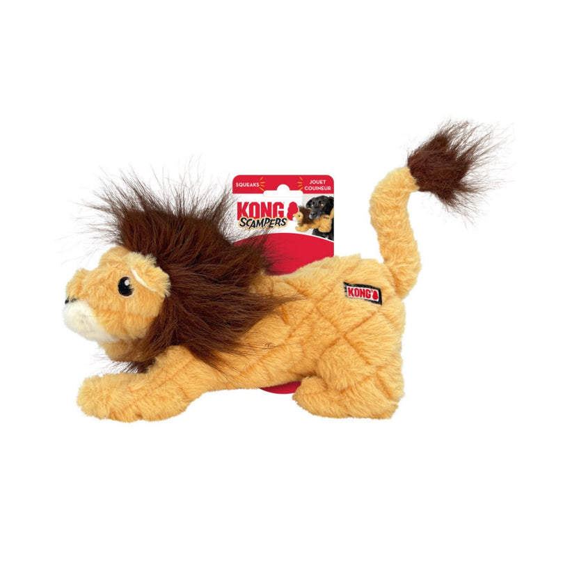 KONG Scampers Dog Toy Lion, 1ea/MD - Pet Store X