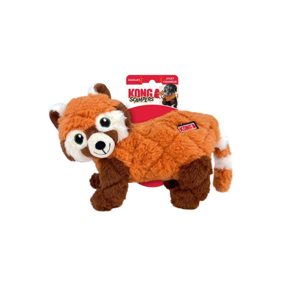 KONG Scampers Dog Toy Red Panda, 1ea/MD - Pet Store X