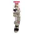 KONG Scrunch Knots Raccoon Dog Toy Gray 1ea/MD/LG - Pet Store X