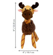 KONG Shakers Floofs Plush Dog Toy Moose, 1ea/XS/SM - Pet Store X