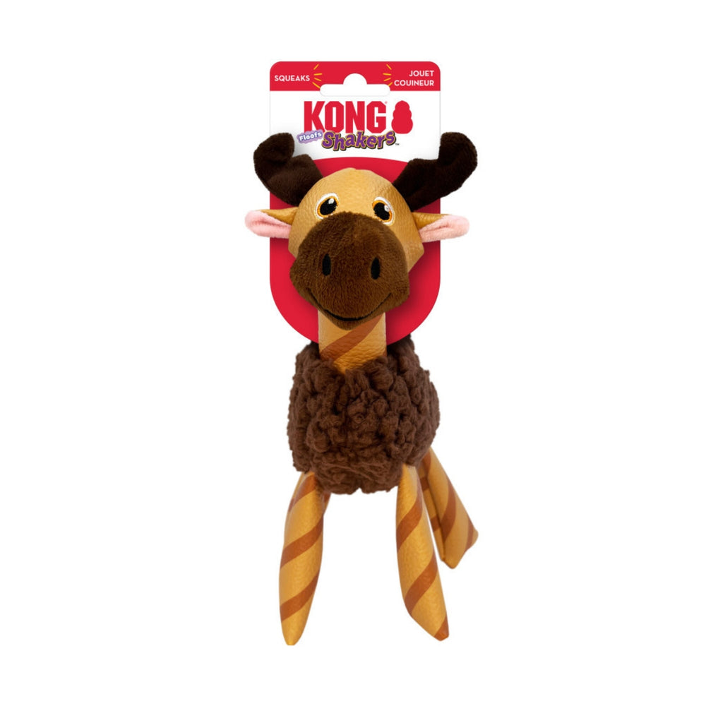 KONG Shakers Floofs Plush Dog Toy Moose, 1ea/XS/SM - Pet Store X