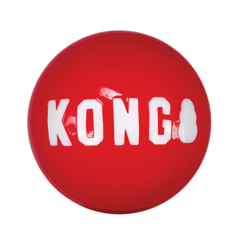 KONG Signature Ball Dog Toy Red 1ea/LG - Pet Store X