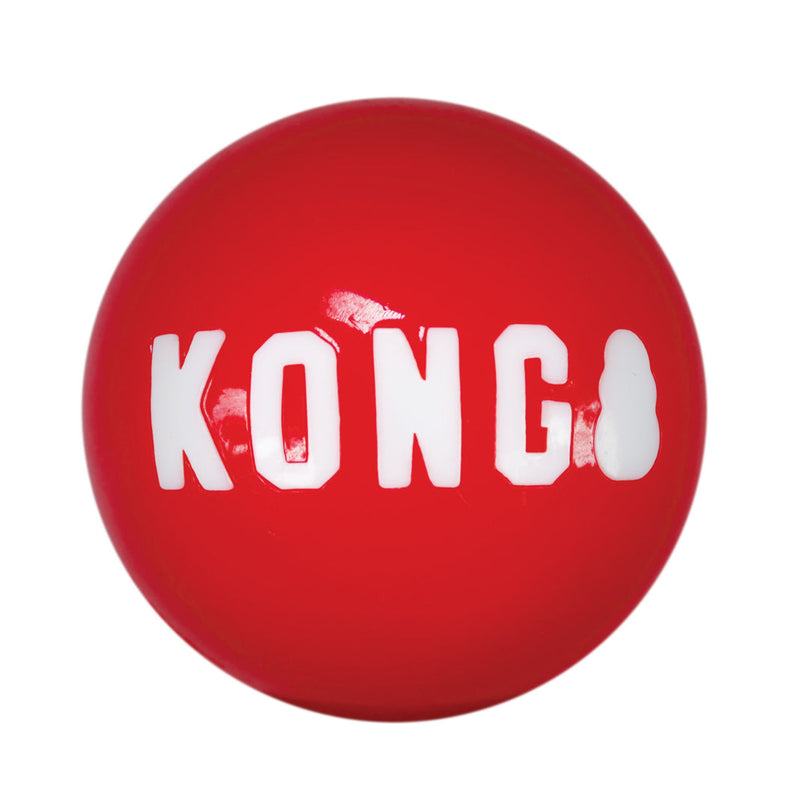 KONG Signature Ball Dog Toy Red 1ea/MD - Pet Store X