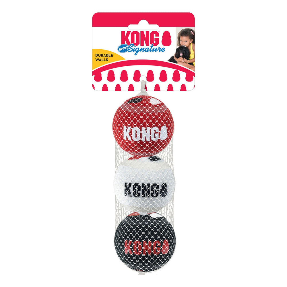 KONG Signature Sport Balls Dog Toy 1ea/MD, 3 pk - Pet Store X