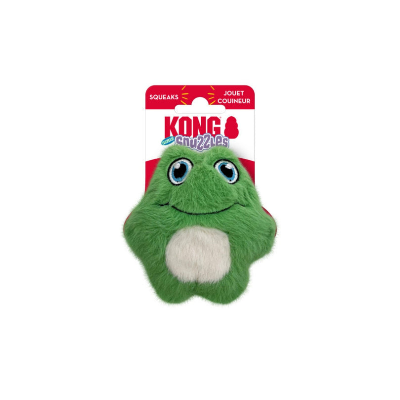 KONG Snuzzles Dog Toy Frog, 1ea/XS/Mini for your Pet Dog with Pet Store X.