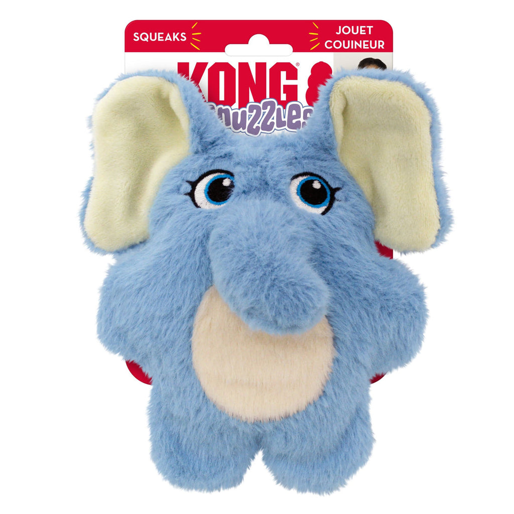 KONG Snuzzles Kiddos Dog Toy Elephant 1ea/SM for your Pet Dog with Pet Store X.