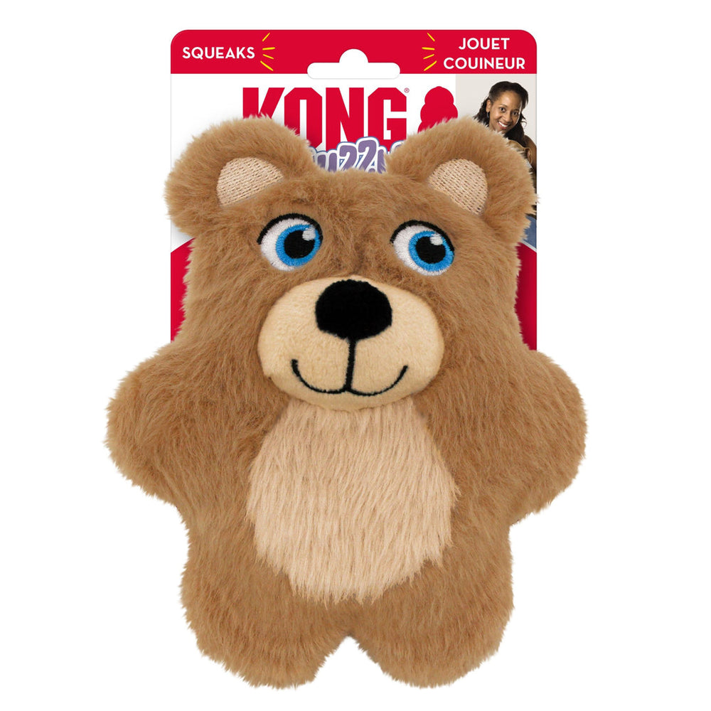 KONG Snuzzles Kiddos Dog Toy Teddy 1ea/SM - Pet Store X