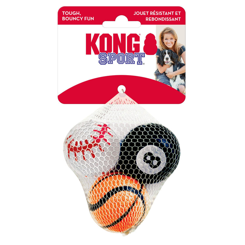 KONG Sport Balls Dog Toy Assorted 1ea/3 pk, SM - Pet Store X