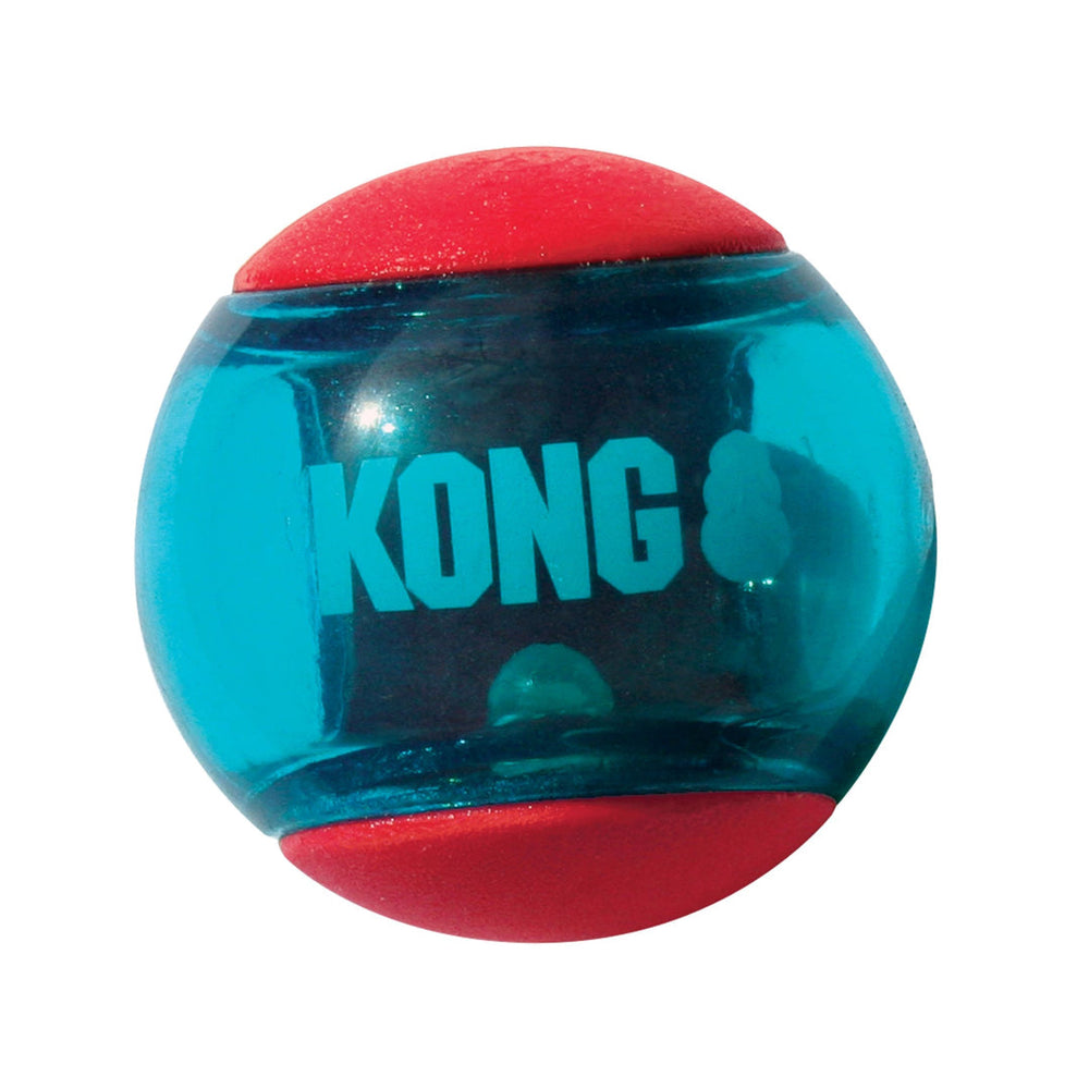 KONG Squeezz Action Ball Dog Toy Red 1ea/MD - Pet Store X