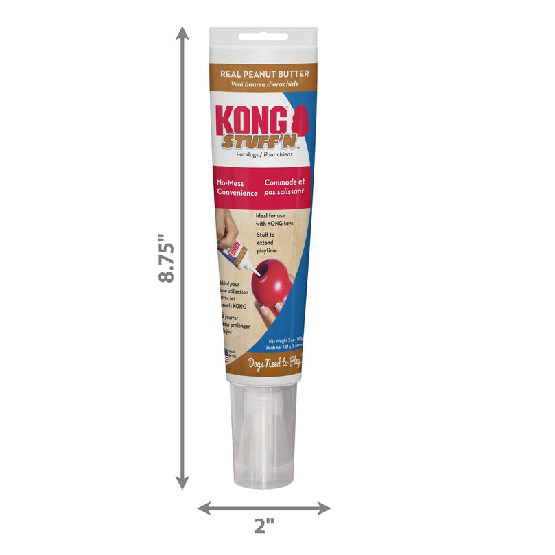 KONG Stuff'N Dog Treat Paste Tube Peanut Butter 1ea/5 oz - Pet Store X