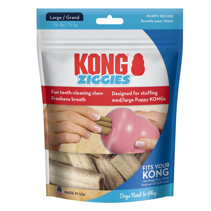 KONG Stuff'N Ziggies Puppy Treat 1ea/8 oz, 6 ct, LG - Pet Store X