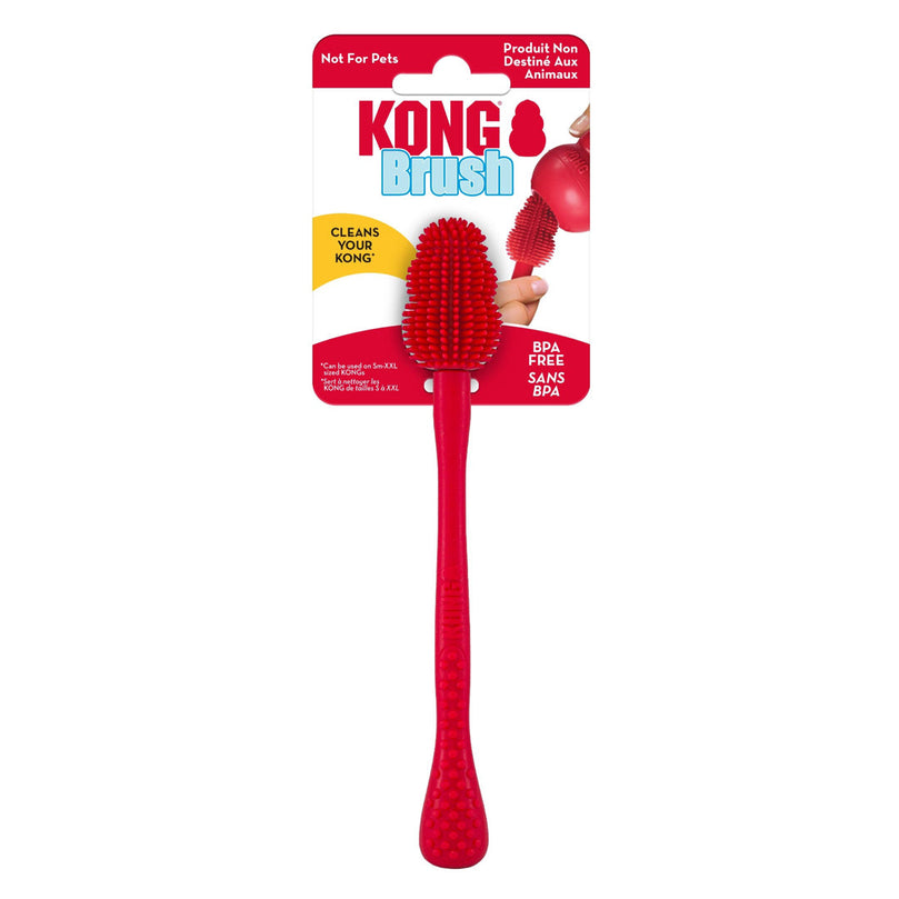 KONG Toy Cleaning Brush 1ea/One Size for your Pet Dog with Pet Store X.