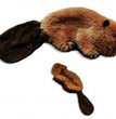 KONG Unstuffed Dog Toy Beaver with Squeaker 1ea/SM - Pet Store X