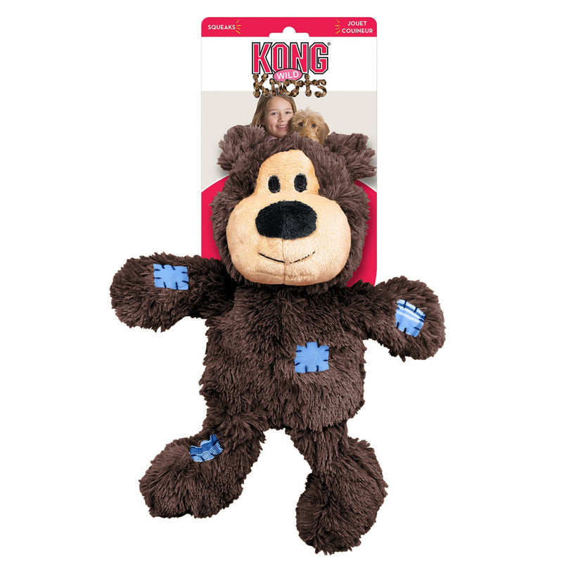 KONG Wild Knots Bear Dog Toy Assorted 1ea/XL for your Pet Dog with Pet Store X.