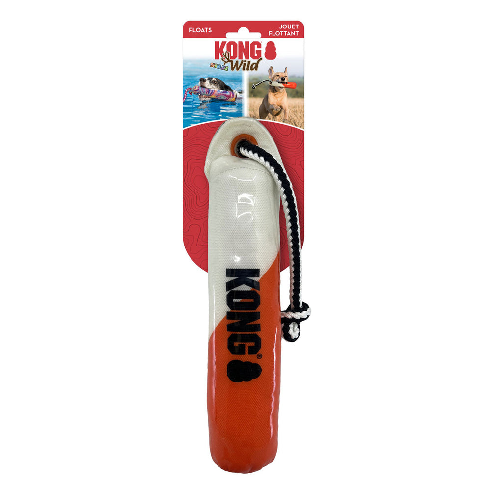 KONG Wild Shieldz Dog Training Dummy Orange & White 1ea/SM/MD - Pet Store X