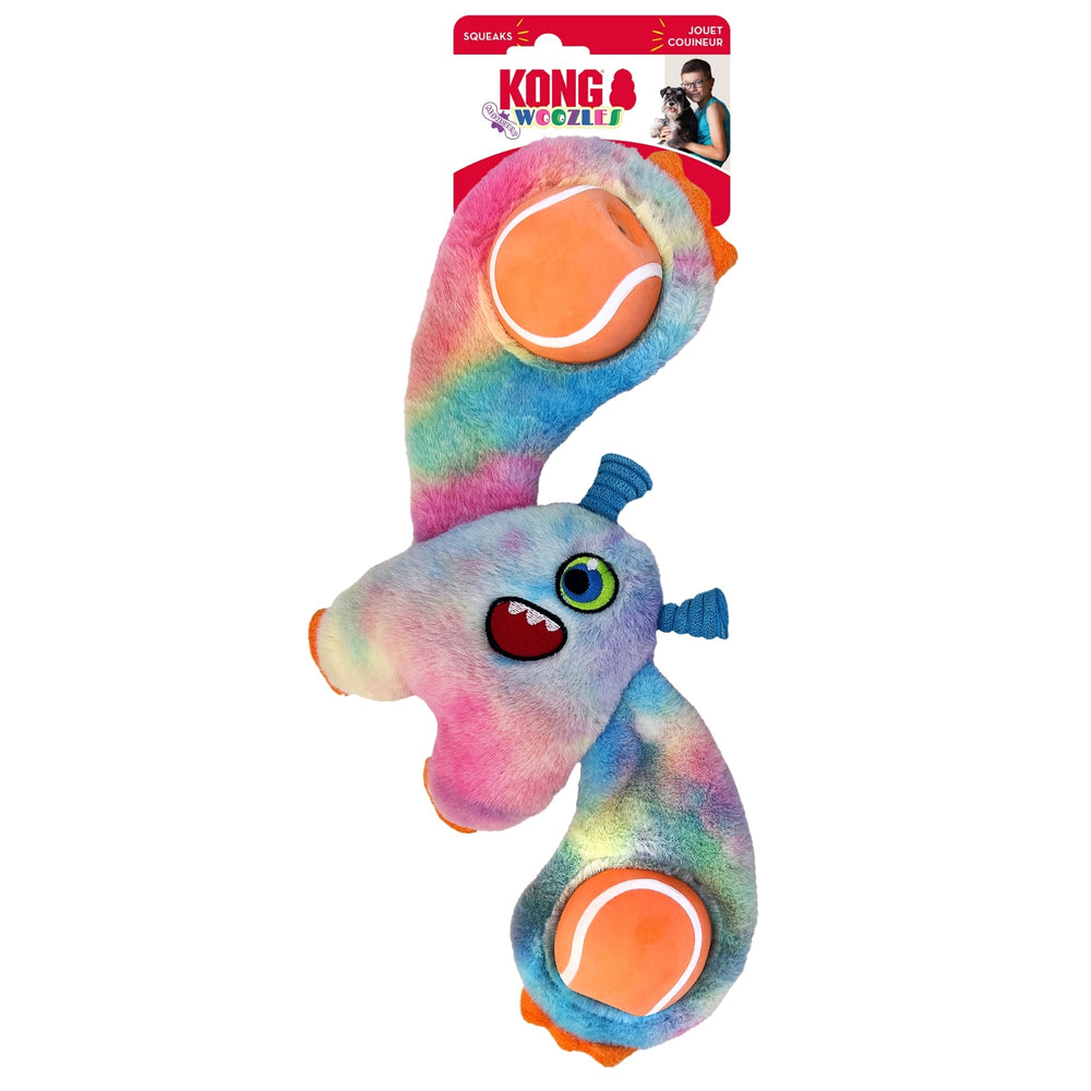 KONG Woozles Monster Assorted Dog Toy 1ea/MD - Pet Store X