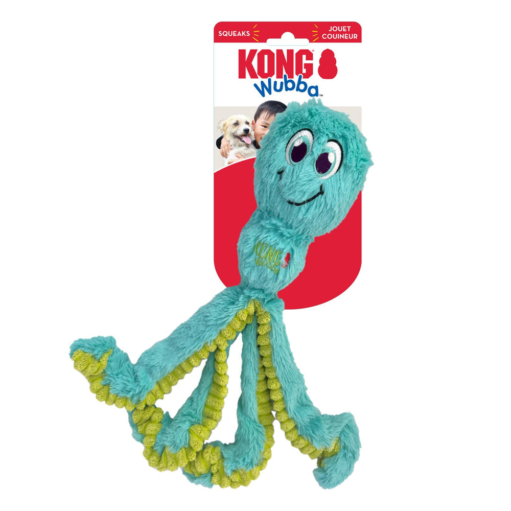 KONG Wubba Octopus Dog Toy Assorted 1ea/LG - Pet Store X