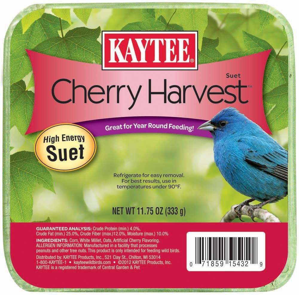 Kaytee Cherry Harvest High Energy Suet 1ea/1175 oz for your Pet Bird with Pet Store X.