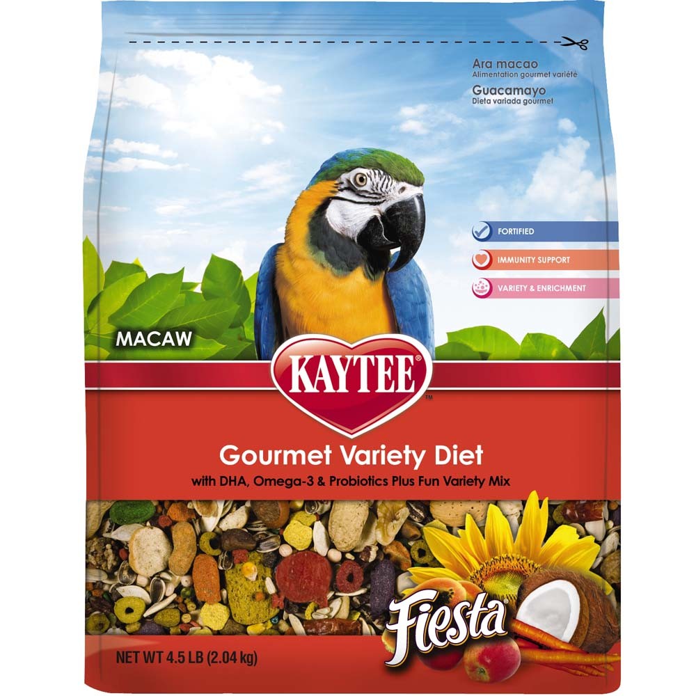 Kaytee Fiesta Macaw Bird Food 1ea/4.5 lb - Pet Store X