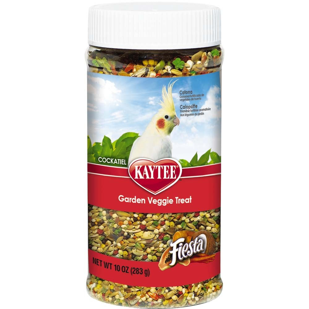 Kaytee Garden and Veggie Treat Jar -- Cockatiel 1ea/10 oz - Pet Store X