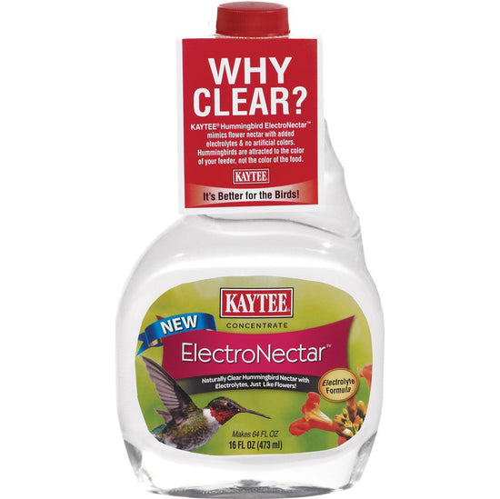 Kaytee Hummingbird ElectroNectar Concentrate Clear 6ea/16 oz for your Pet Bird with Pet Store X.