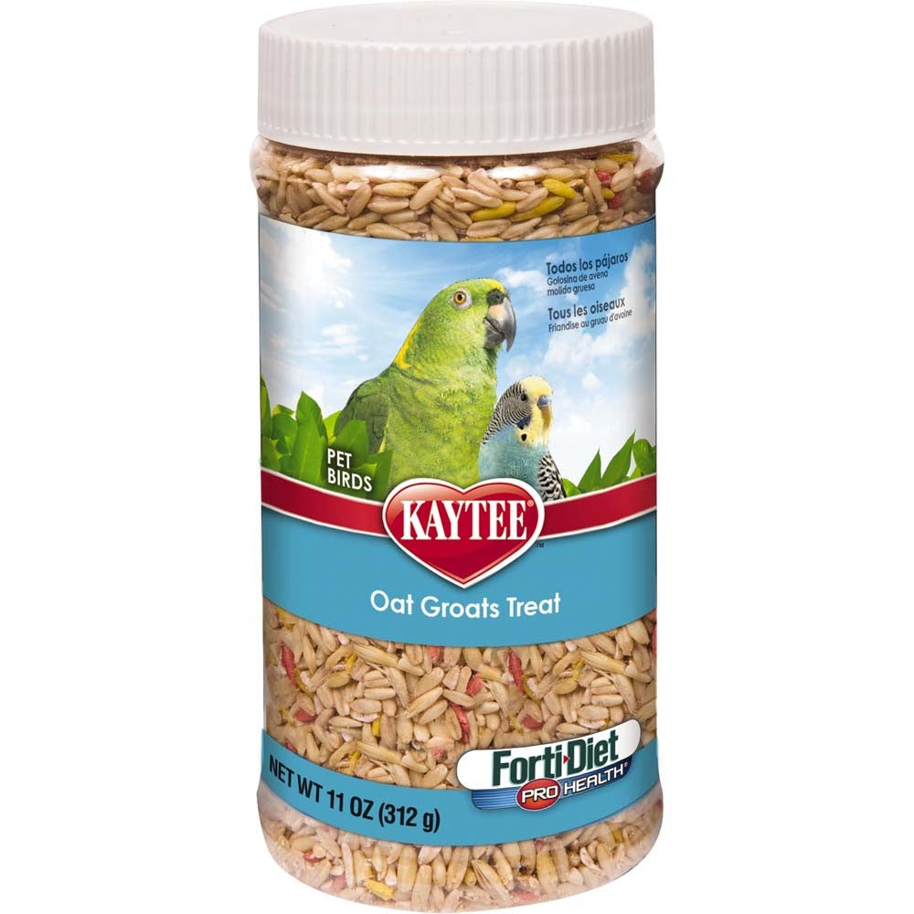 Kaytee Oat Groats Treat Jar-- All Pet Birds 1ea/11 oz for your Pet Bird with Pet Store X!