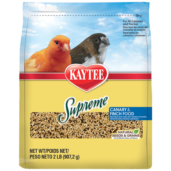 Kaytee Supreme Canary & Finch Food 1ea/2 lb for your Pet Bird with Pet Store X!