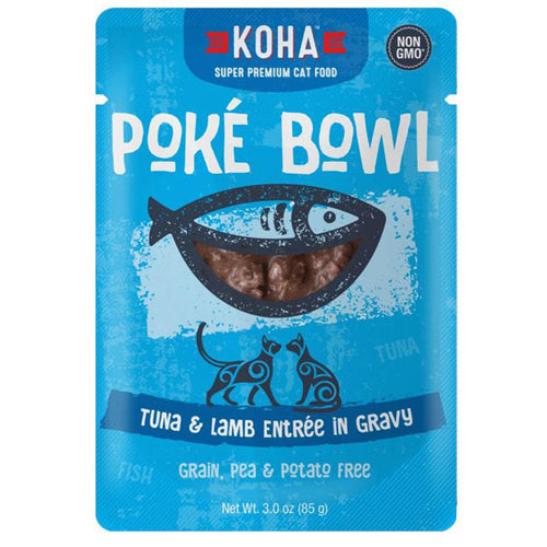 Koha Cat Grain Free Pok Tuna and Lamb 3oz(Case of 24) for your Pet Cat with Pet Store X!