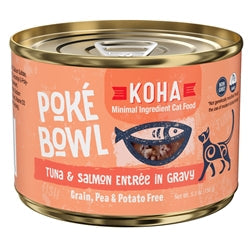 Koha Cat Grain Free Pok Tuna and Salmon 55oz(Case of 24) for your Pet Cat with Pet Store X!