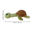 Kong Scruffs Dog Toy Turtle, 1ea/Medium/Large - Pet Store X