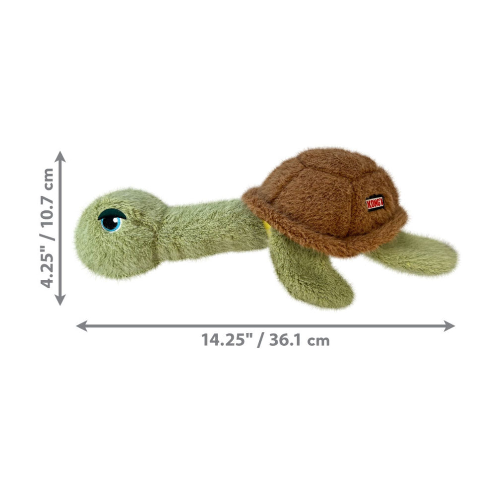 Kong Scruffs Dog Toy Turtle, 1ea/Medium/Large - Pet Store X