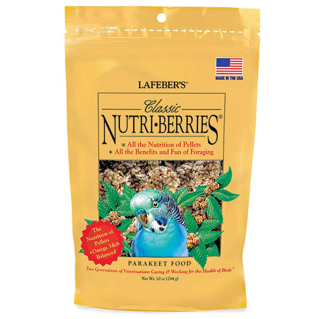 Lafeber Company Classic Nutri-Berries Parakeet Food 1ea/10 oz for your Pet Bird with Pet Store X!