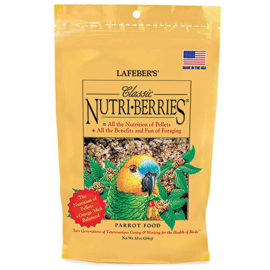 Lafeber Company Classic Nutri-Berries Parrot Food 1ea/10 oz for your Pet Bird with Pet Store X!