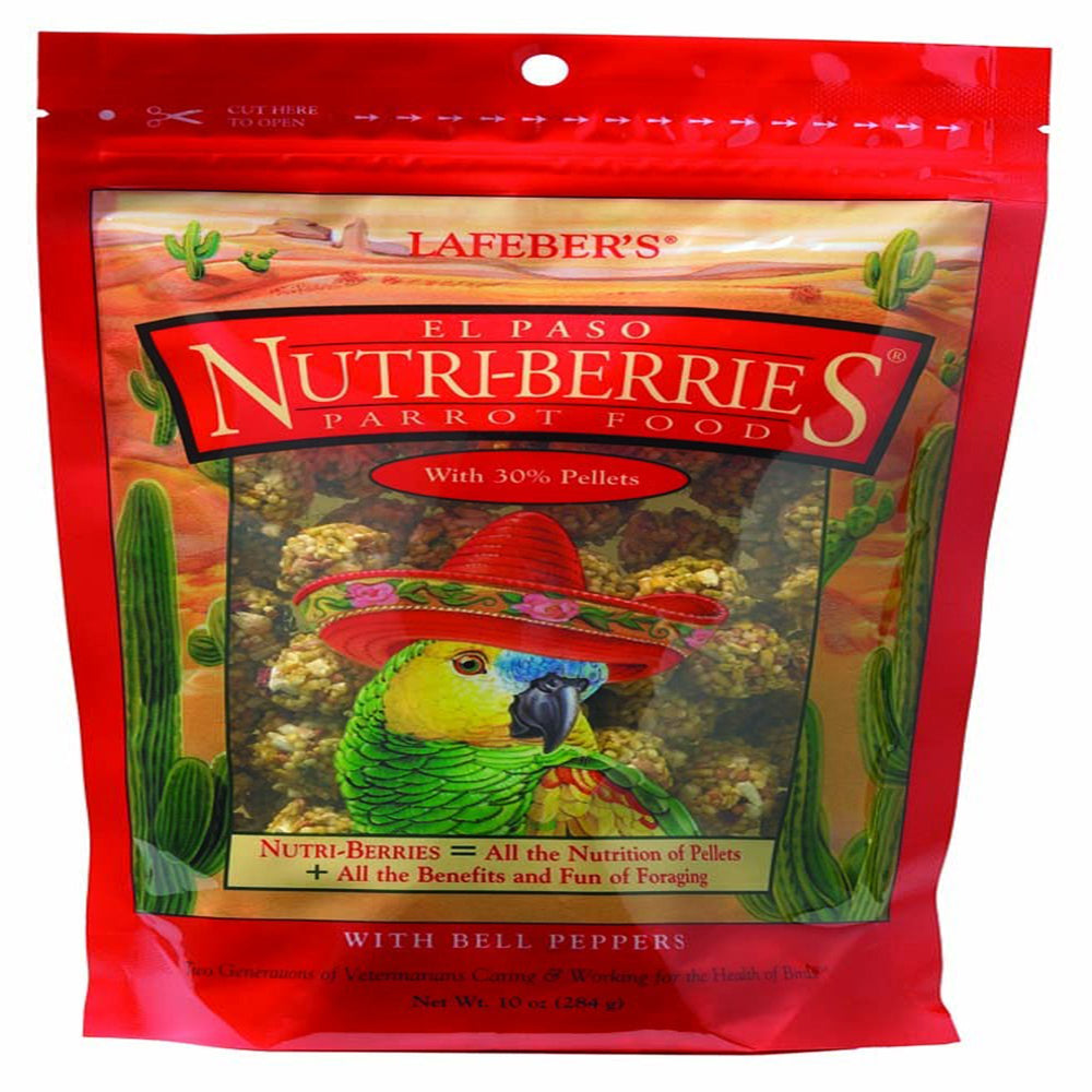 Lafeber Company El Paso Nutri-Berries Parrot Food 1ea/10 oz - Pet Store X