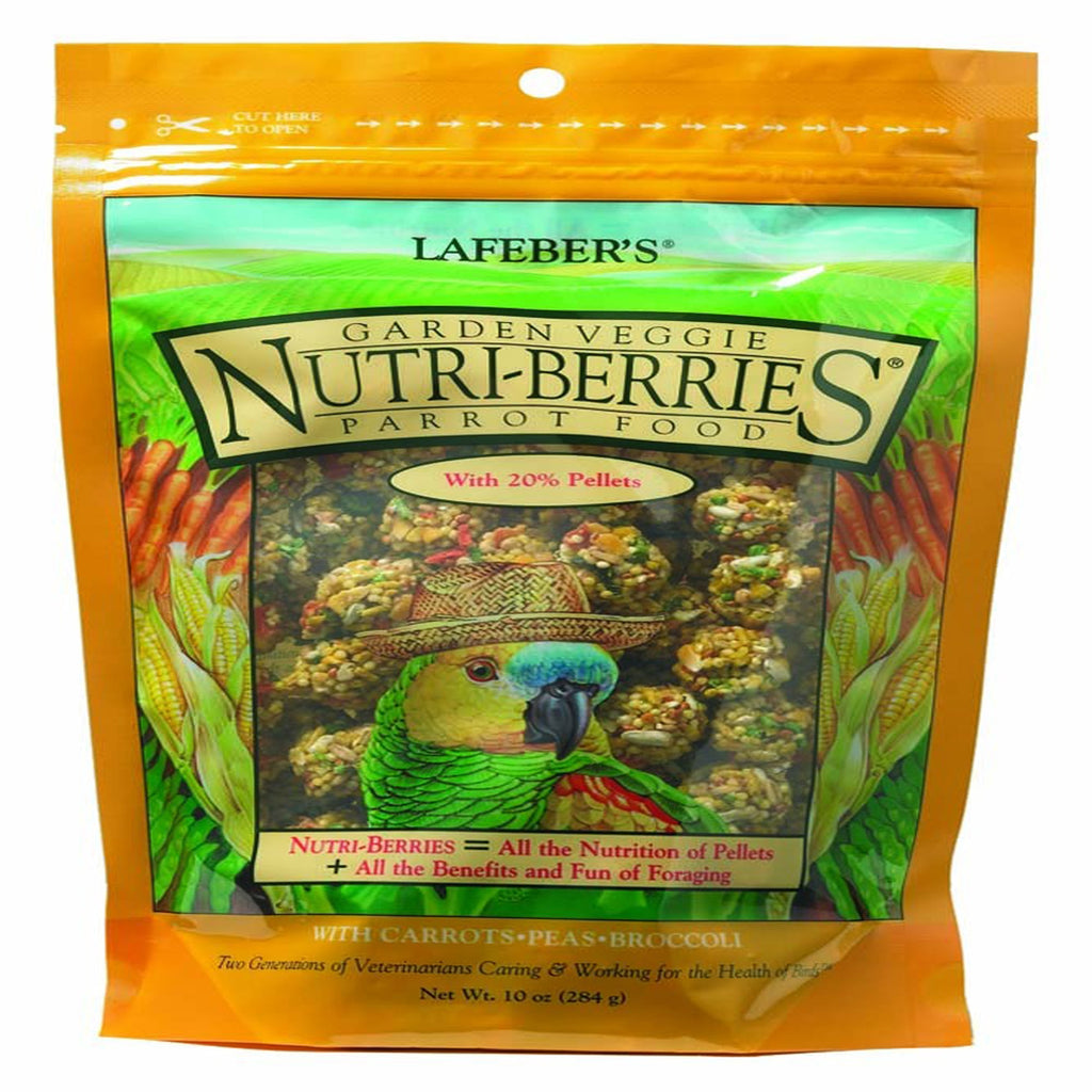 Lafeber Company Garden Veggie Nutri-Berries Parrot Food 1ea/10 oz for your Pet Bird with Pet Store X!