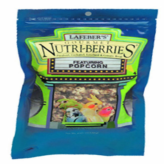 Lafeber Company Nutri-Berries Popcorn Cockatiel Treat 1ea/4 oz for your Pet Bird with Pet Store X!