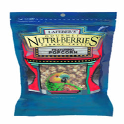 Lafeber Company Nutri-Berries Popcorn Parrot Treat 1ea/4 oz - Pet Store X