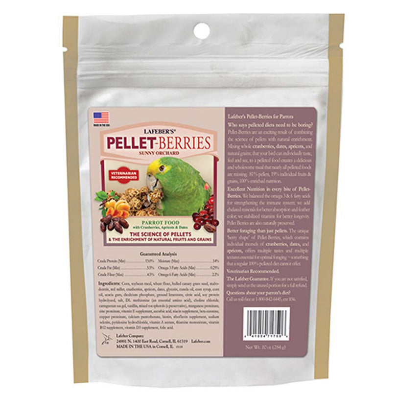 Lafeber Company Pellet-Berries Sunny Orchard Parrot Food 1ea/10 oz for your Pet Bird with Pet Store X!