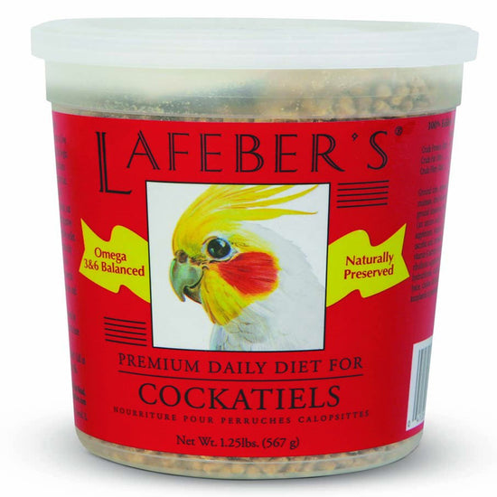 Lafeber Company Premium Daily Pellets for Cockatiels 1ea/125 lb for your Pet Bird with Pet Store X!