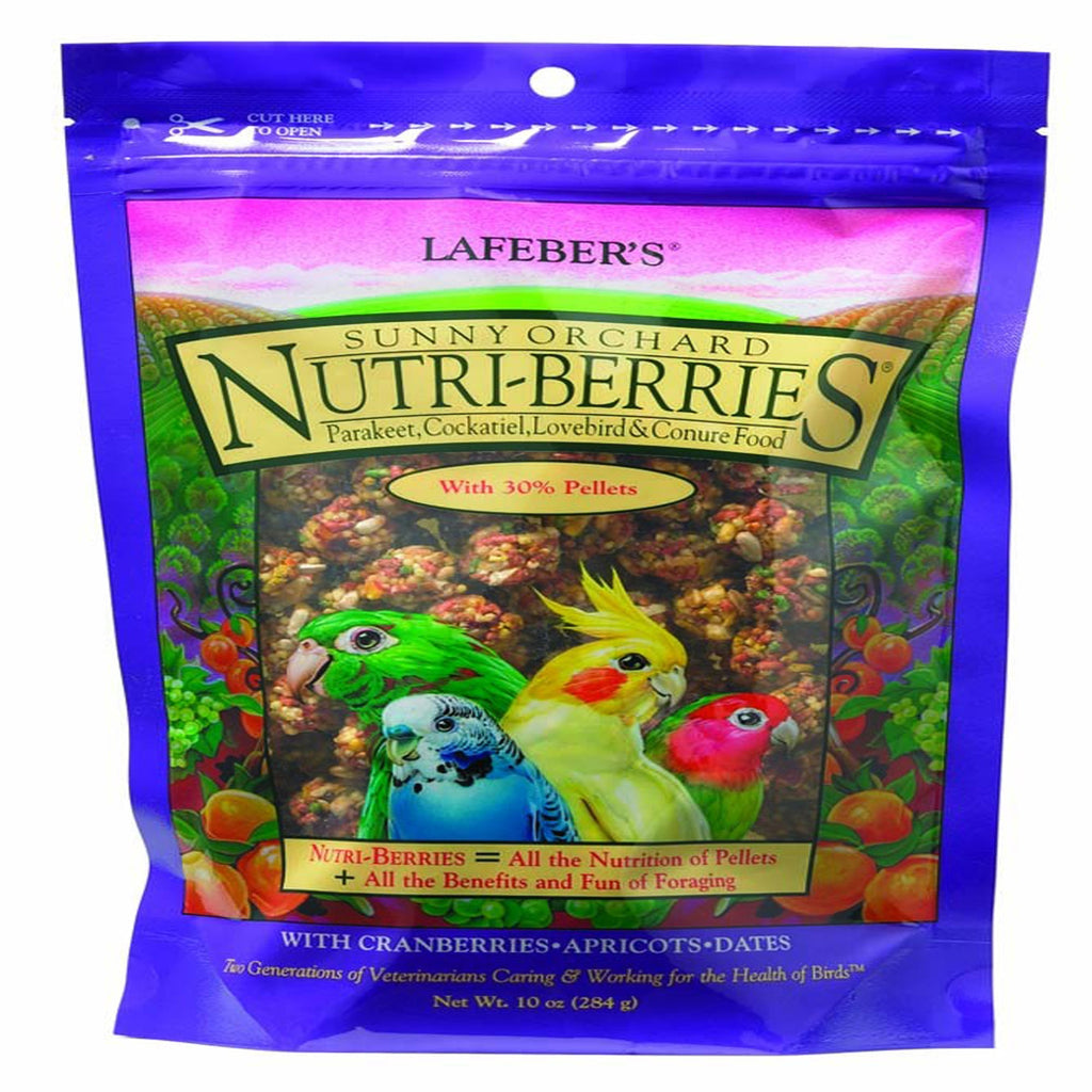 Lafeber Company Sunny Orchard Nutri-Berries Cockatiel Food 1ea/10 oz for your Pet Bird with Pet Store X!