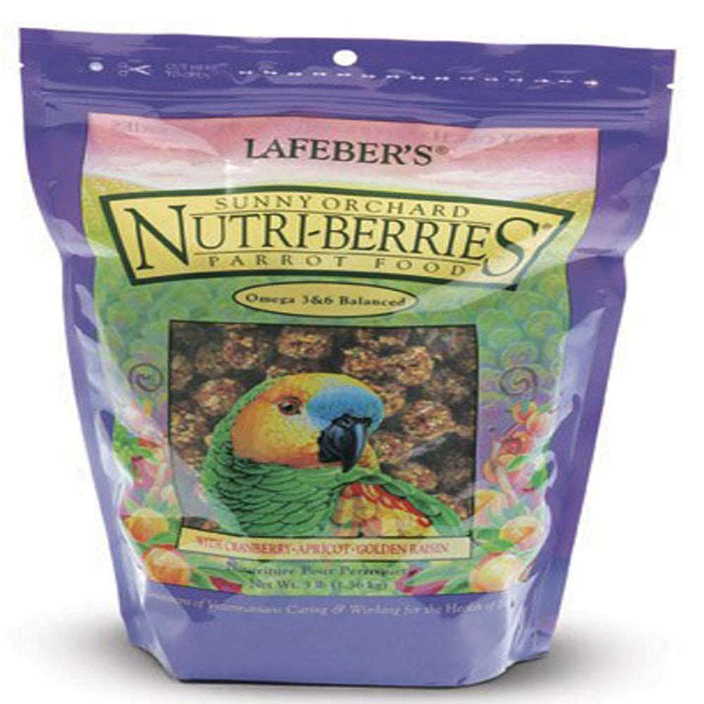 Lafeber Company Sunny Orchard Nutri-Berries Parrot Food 1ea/3 lb - Pet Store X