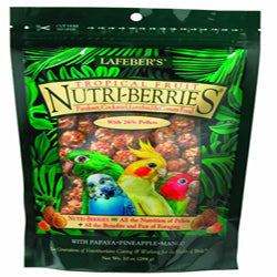 Lafeber Company Tropical Fruit Nutri-Berries Cockatiel Food 1ea/10 oz - Pet Store X