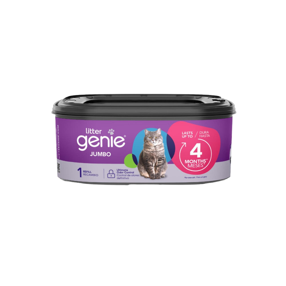 Litter Genie Plus Cat Litter Pail Disposal System Refill 1ea/Jumbo, 1 pk - Pet Store X