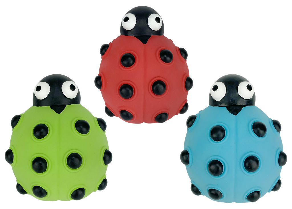 Multipet Look Who’s Poppin’ Lady Bugs 5" (Assorted Colors)