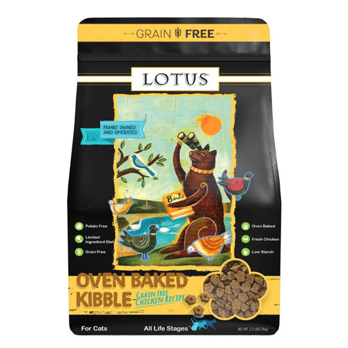 Lotus Cat Grain Free All Life Stages Chicken 22Lb for your Pet Cat with Pet Store X!