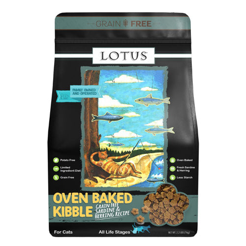 Lotus Cat Grain Free All Life Stages Sardine and Herring 22Lb for your Pet Cat with Pet Store X!