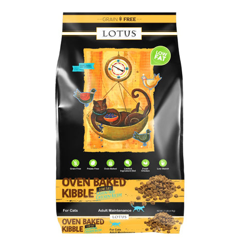 Lotus Cat Grain Free Low Fat Chicken 11Lb for your Pet Cat with Pet Store X!