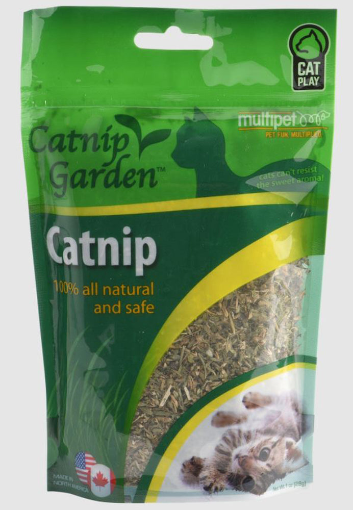 Multipet Catnip Garden North American Catnip Gusseted Bag 1oz - Pet Store X